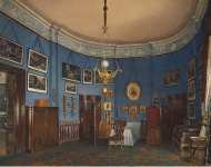 Hau Edward Petrovich Interiors of the Small Hermitage. The Bedroom of Crown Prince Nikolai Alexandrovich - Hermitage